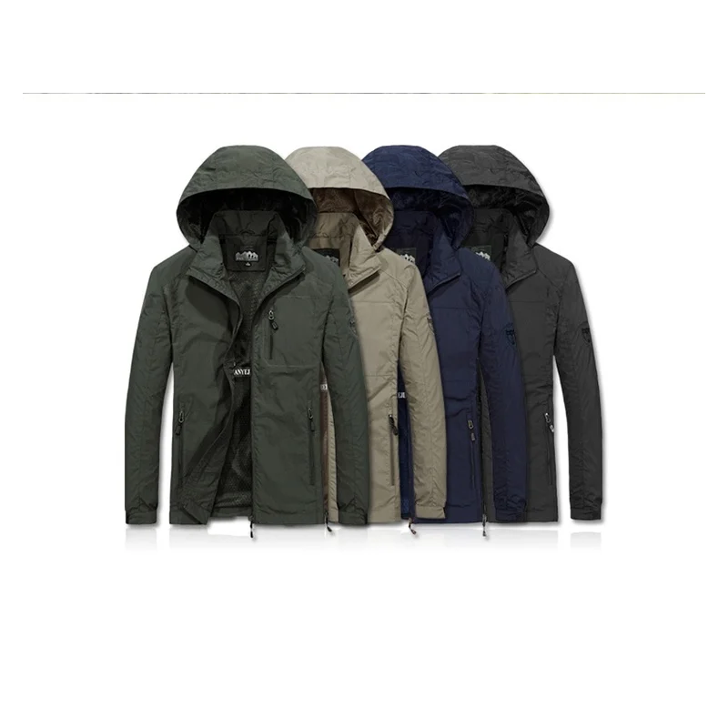 Mens Windbreaker Jackets Waterproof Military Hooded Water Proof Wind Breaker Casual Coat Male Clothing 2021 Autumn Jackets Men
Mens Windbreaker Jackets Waterproof Military Hooded Water Proof Wind Breaker Casual Coat Male Clothing 2021 Autumn Jackets Men