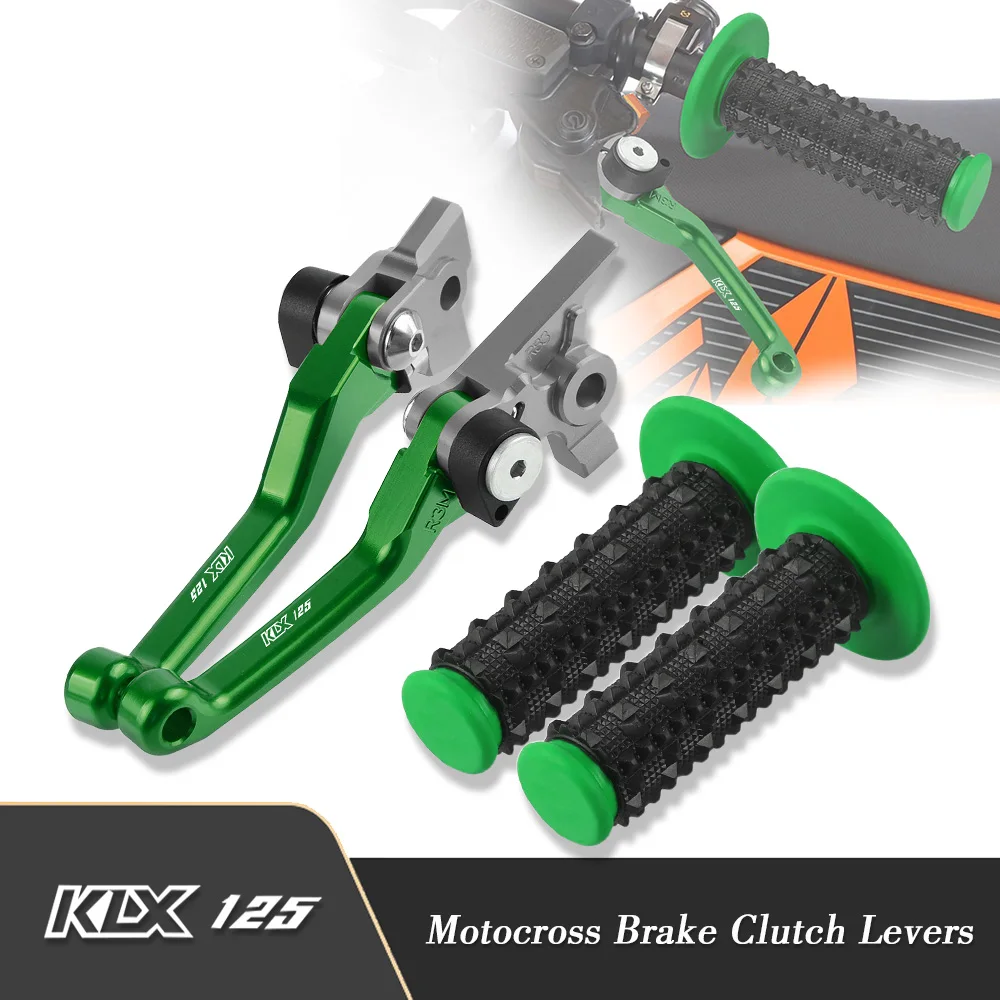 Motorcycle Aluminum DirtBike Brake Clutch Lever 7/8'' Rubber Handle Bar Grip For Kawasaki KLX 125 D TRACKER KLX125 2010-2016
Motorcycle Aluminum DirtBike Brake Clutch Lever 7/8'' Rubber Handle Bar Grip For Kawasaki KLX 125 D TRACKER KLX125 2010-2016