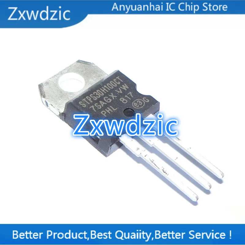 Zxwdzic новый импортный оригинальный STPS30H100CT STPS30H100 TO-220 диод Шоттки 100 в 30A
Zxwdzic новый импортный оригинальный STPS30H100CT STPS30H100 TO-220 диод Шоттки 100 в 30A