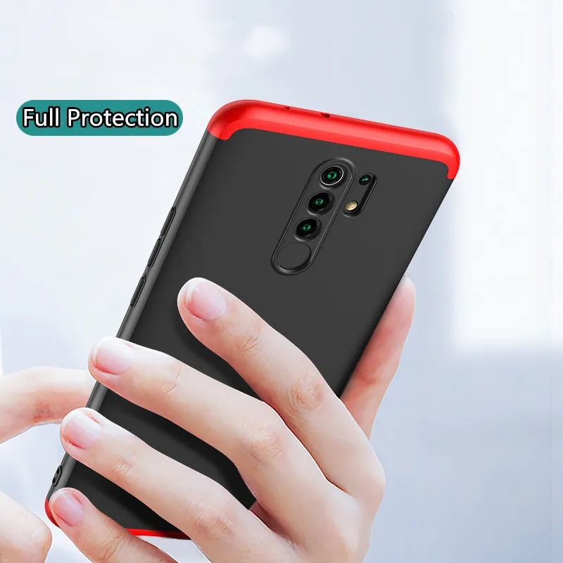 Luxury 3 IN 1 PC Matte Shockproof Case For Redmi 9 9A 9C Protective Cover For Redmi Note 9 Pro Max 9s Hard Back Cover 
Luxury 3 IN 1 PC Matte Shockproof Case For Redmi 9 9A 9C Protective Cover For Redmi Note 9 Pro Max 9s Hard Back Cover