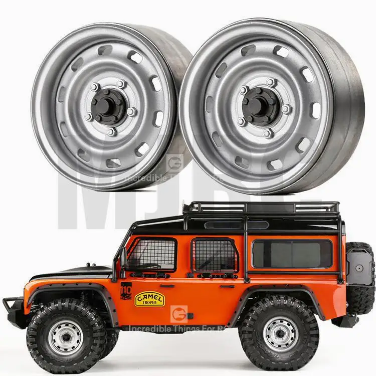 Металлическая 1 9 дюймовая ступица колеса обод Beadlock для 1/10 Rc Crawler Car Trx4 Bronco G500 Rc4wd D90