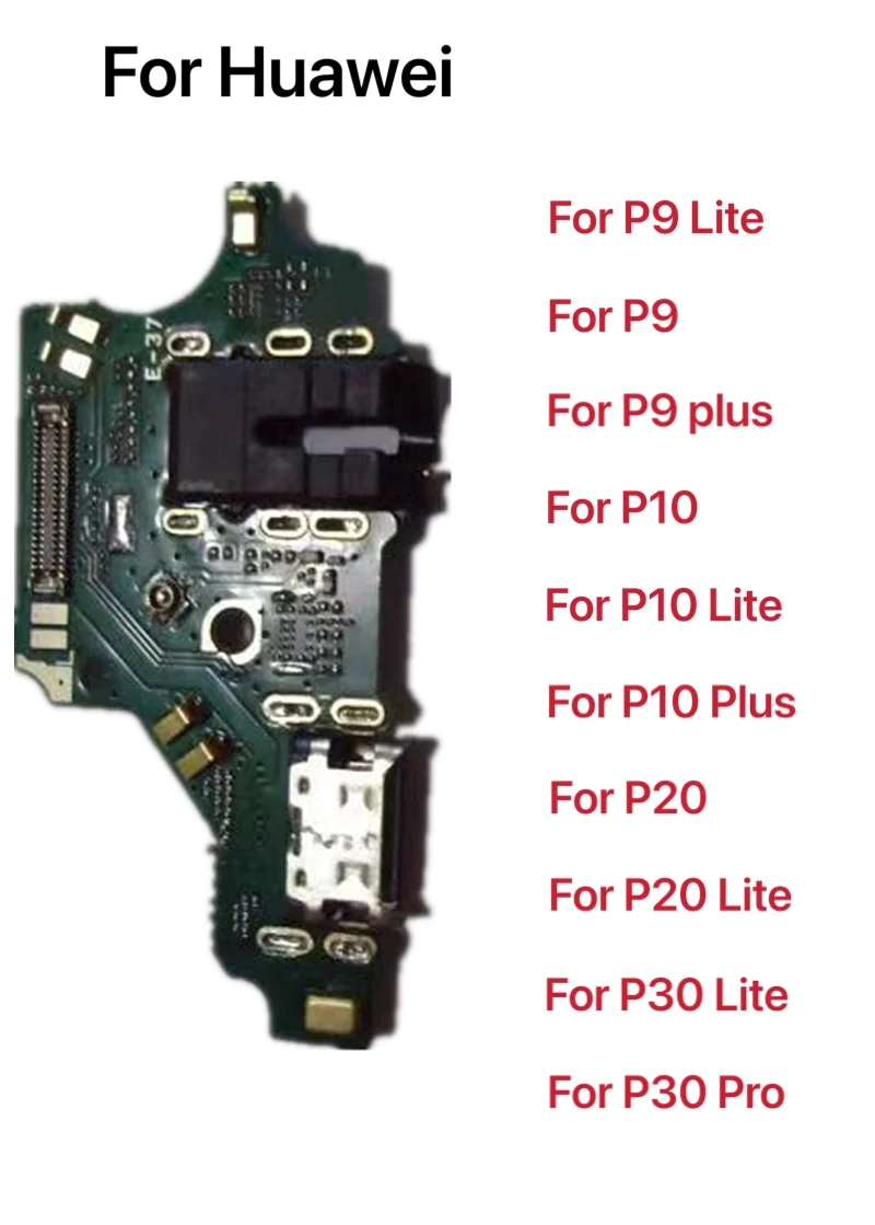 Новая зарядная Плата USB и микрофонный модуль для Huawei P30 P20 Pro P10 P9 Plus Mini P8 Lite 2017 порт