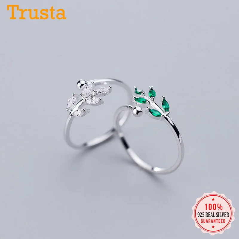 Trustdavis Youthful Vitality 925 Sterling Silver Sweet Leaves CZ Cocktail Sizable For Women Party Silver 925 Ring Jewelry DA328
Trustdavis Youthful Vitality 925 Sterling Silver Sweet Leaves CZ Cocktail Sizable For Women Party Silver 925 Ring Jewelry DA328