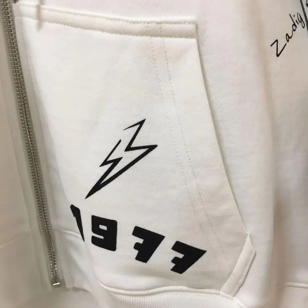 Women White Zipper Hooded Coat 2021 Early Spring Long Sleeve Loose Graphic Letters Print Hoodies Sweatshirts Outwear Tops
Women White Zipper Hooded Coat 2021 Early Spring Long Sleeve Loose Graphic Letters Print Hoodies Sweatshirts Outwear Tops