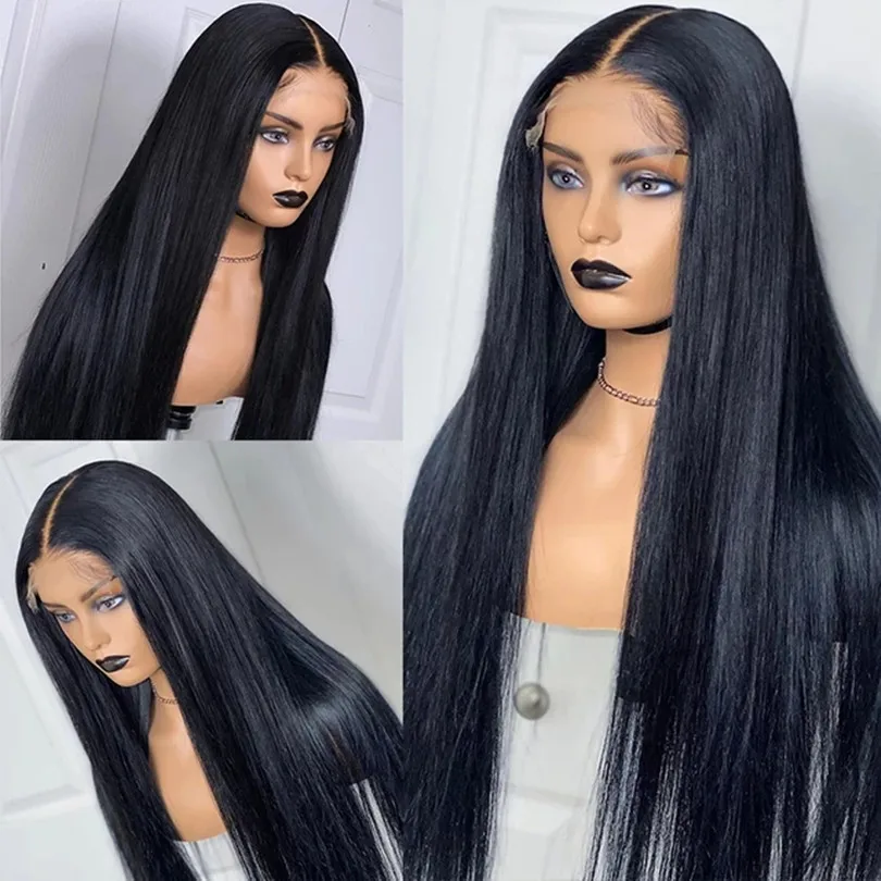 Synthetic Lace Front Wig For Black Women Natrual Color Middle Part Long 26Inch Soft Straight Natural Hair Wigs With Baby Hair
Synthetic Lace Front Wig For Black Women Natrual Color Middle Part Long 26Inch Soft Straight Natural Hair Wigs With Baby Hair
