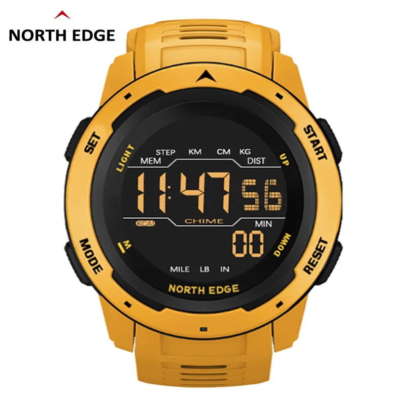 Спортивные водонепроницаемые Смарт-часы North Edge многофункциональные часы для