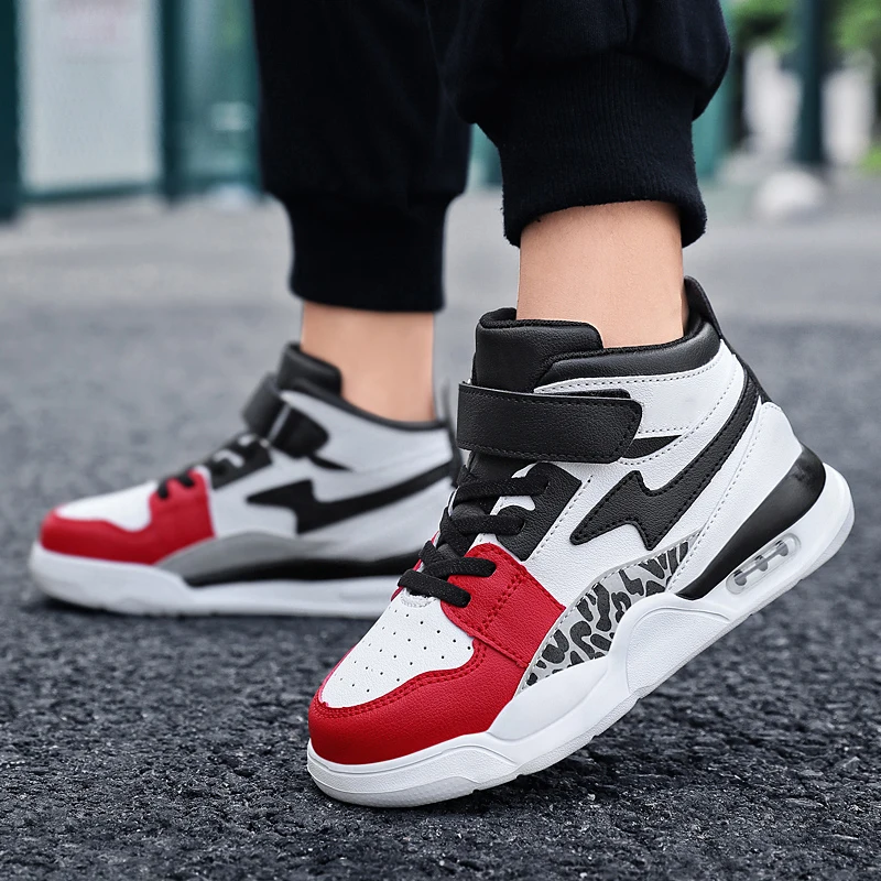 Basketball Boots Children's Basket Winter Shoes Air Sneakers For Children Casual Tennis Kids Boys Girls Sports Leather Shoes
Basketball Boots Children's Basket Winter Shoes Air Sneakers For Children Casual Tennis Kids Boys Girls Sports Leather Shoes