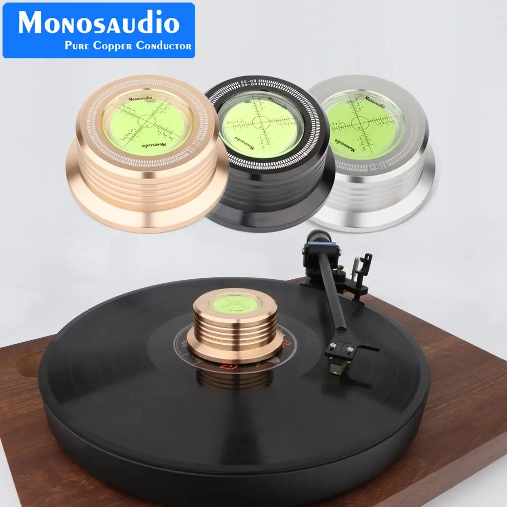 Monosaudio 60Hz 3in1 Record Aluminum Alloy Clamp LP Disc Stabilizer Balance Measure Vibration Balanced For Turntable Phonograph
Monosaudio 60Hz 3in1 Record Aluminum Alloy Clamp LP Disc Stabilizer Balance Measure Vibration Balanced For Turntable Phonograph