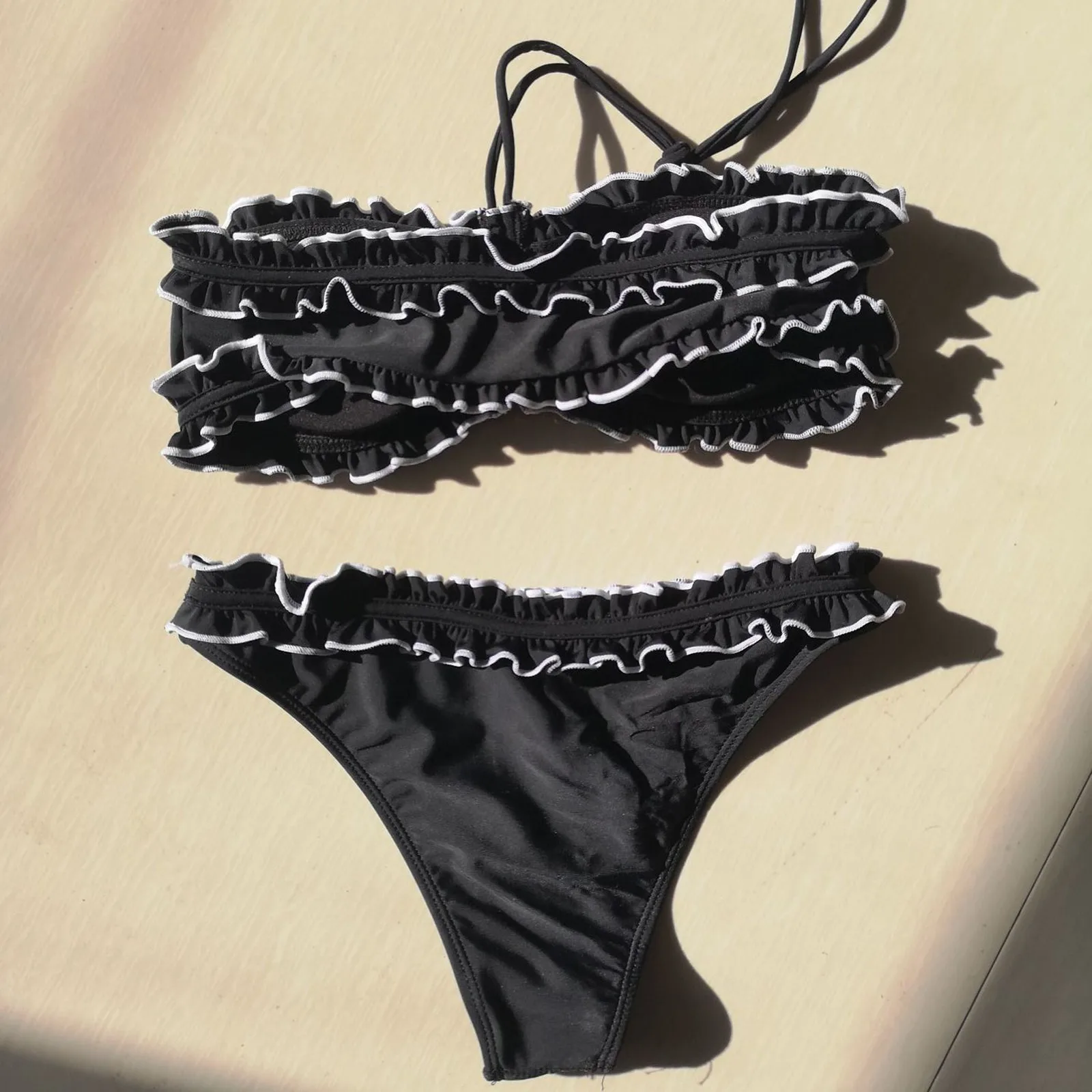 Women's Swimming Suit 2021 Women Bandeau Bandage Bikini Set Push-up Brazilian Swimwear Beachwear Swimsuit Swimwear Women Tankini
Women's Swimming Suit 2021 Women Bandeau Bandage Bikini Set Push-up Brazilian Swimwear Beachwear Swimsuit Swimwear Women Tankini