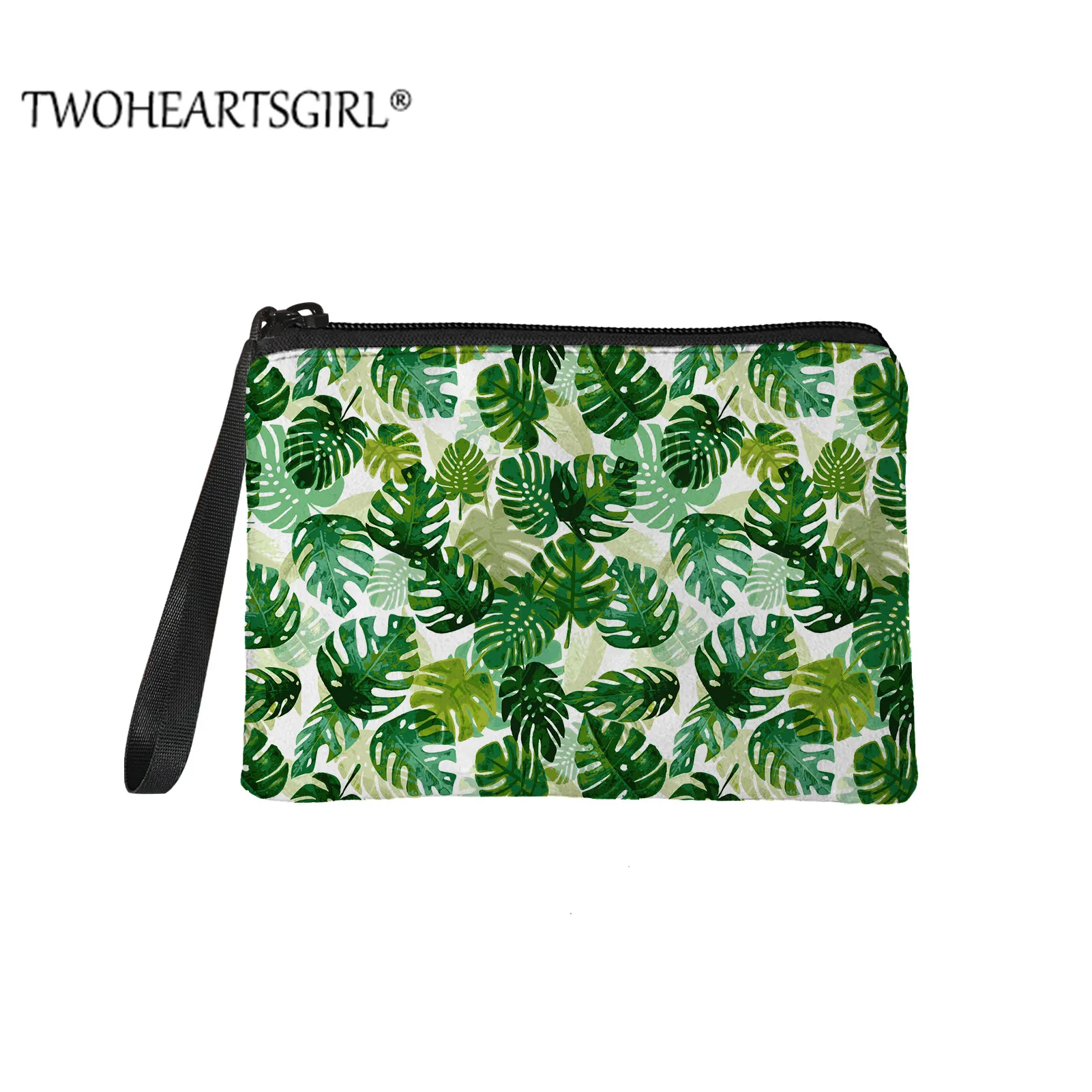Small Fresh Style Wallet Small Parts Organizer Pouch Tropical Palm Leaves Print Card Holder Zipper Change Purses With Lanyard
Small Fresh Style Wallet Small Parts Organizer Pouch Tropical Palm Leaves Print Card Holder Zipper Change Purses With Lanyard