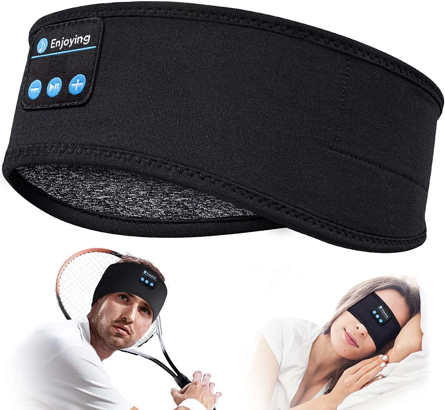 Bluetooth-compatible Music Headband Sleeping Headwear Headphone Speaker Sports Running Elastic Earphone Wireless Music Headset
Bluetooth-compatible Music Headband Sleeping Headwear Headphone Speaker Sports Running Elastic Earphone Wireless Music Headset