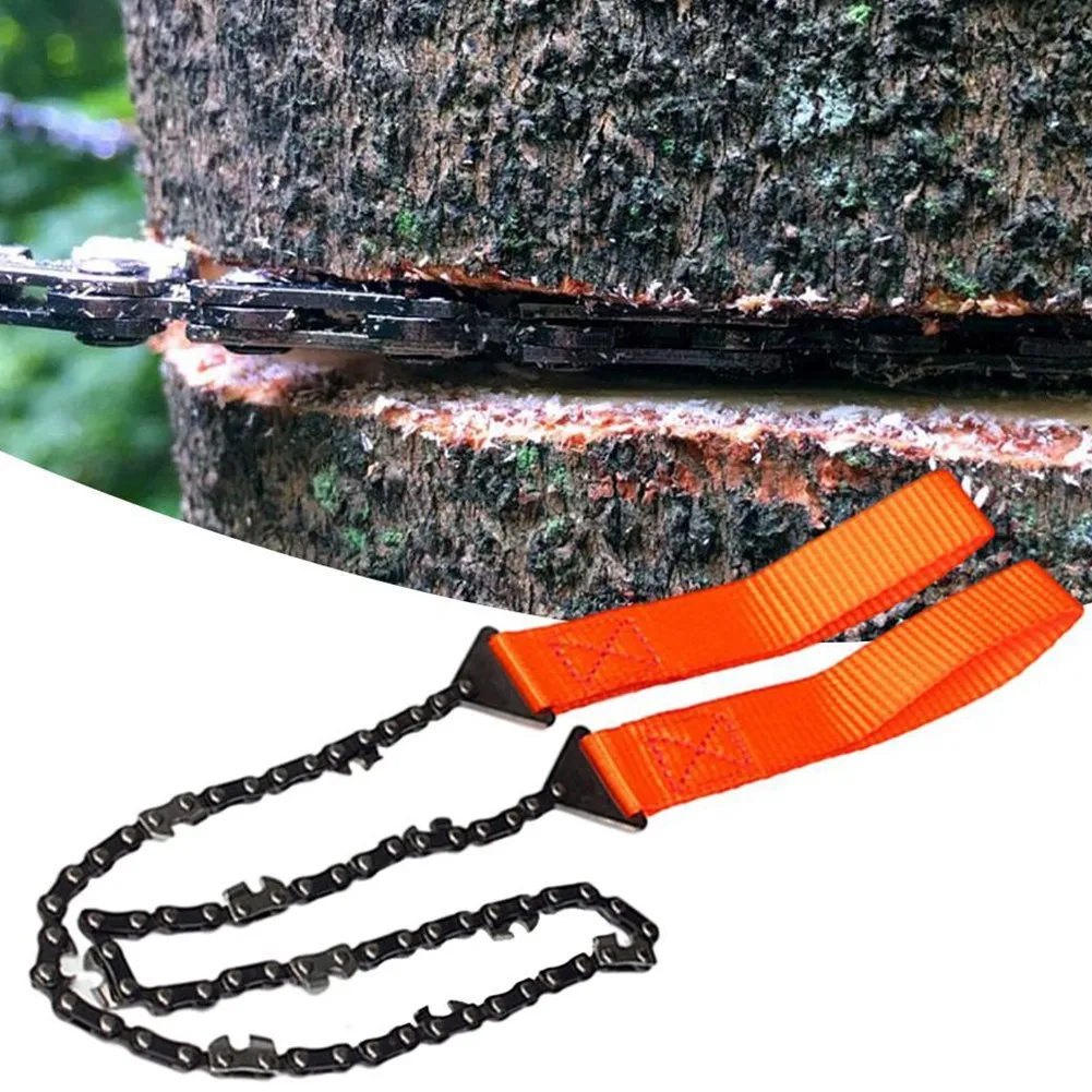 Portable Camping Saws 33 Tooth Survival Hand Chain Saw Outdoor String Wire Saw Camping Hiking Tool Rope Chain Saws With Bag
Portable Camping Saws 33 Tooth Survival Hand Chain Saw Outdoor String Wire Saw Camping Hiking Tool Rope Chain Saws With Bag