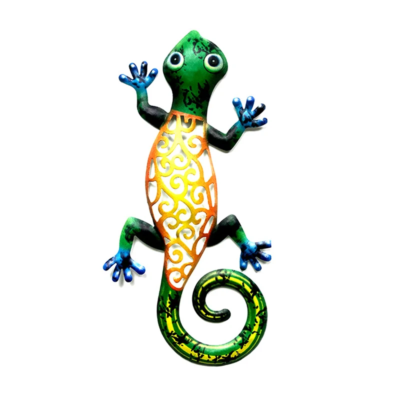 2 PCS Metal Country Gecko Wall Decor Colorful Decorative Hanging Ornament Art Pendant for Bar Cafe Door 31*15CM BENL889
2 PCS Metal Country Gecko Wall Decor Colorful Decorative Hanging Ornament Art Pendant for Bar Cafe Door 31*15CM BENL889