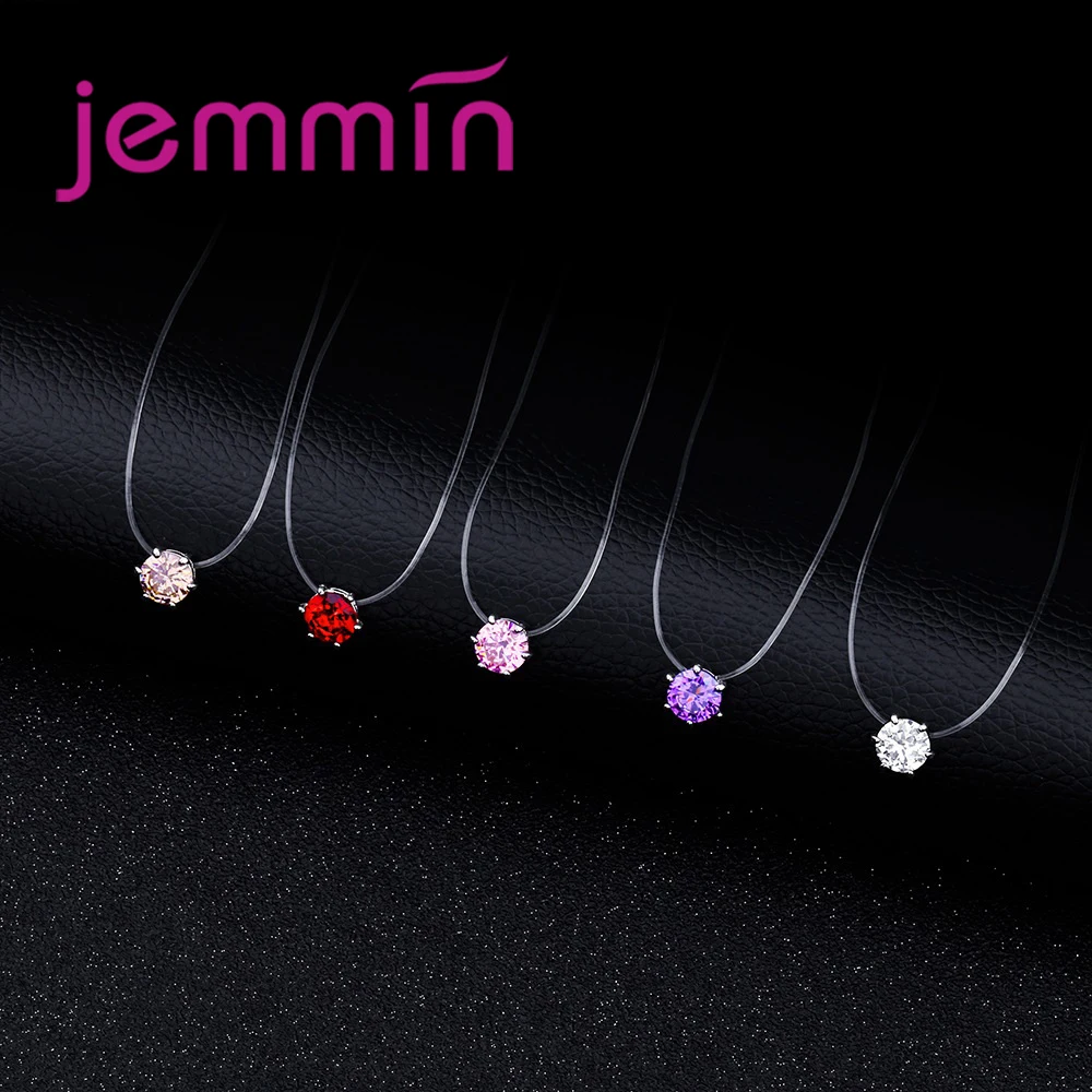 Transparent Rope Pendant Necklace 8 Colors Clear Cubic Zirconia 925 Sterling Silver Interface Popular Factory Price
Transparent Rope Pendant Necklace 8 Colors Clear Cubic Zirconia 925 Sterling Silver Interface Popular Factory Price