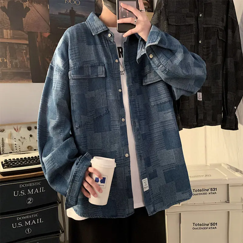 Spring And Autumn Printed Denim Jacket Men Korean Fashion Loose Casual Denim Jacket Men Harajuku Streetwear Bomber Jacket Men
Spring And Autumn Printed Denim Jacket Men Korean Fashion Loose Casual Denim Jacket Men Harajuku Streetwear Bomber Jacket Men