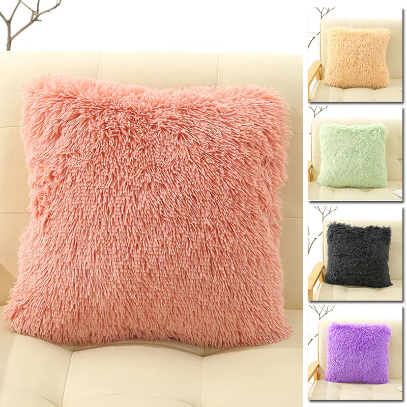 Solid color plush hug pillowcase 45x45cm sofa lumbar pillow pillowcase home decoration hug pillowcase
Solid color plush hug pillowcase 45x45cm sofa lumbar pillow pillowcase home decoration hug pillowcase