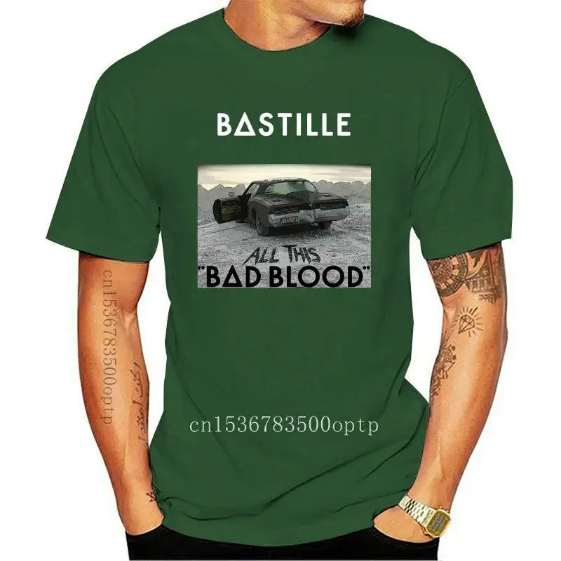 New BASTILLE Bad Blood English Rock Band Logo Limited Black T Shirt Men Women S-2XL-3XL Tee Shirt customize O Neck
New BASTILLE Bad Blood English Rock Band Logo Limited Black T Shirt Men Women S-2XL-3XL Tee Shirt customize O Neck