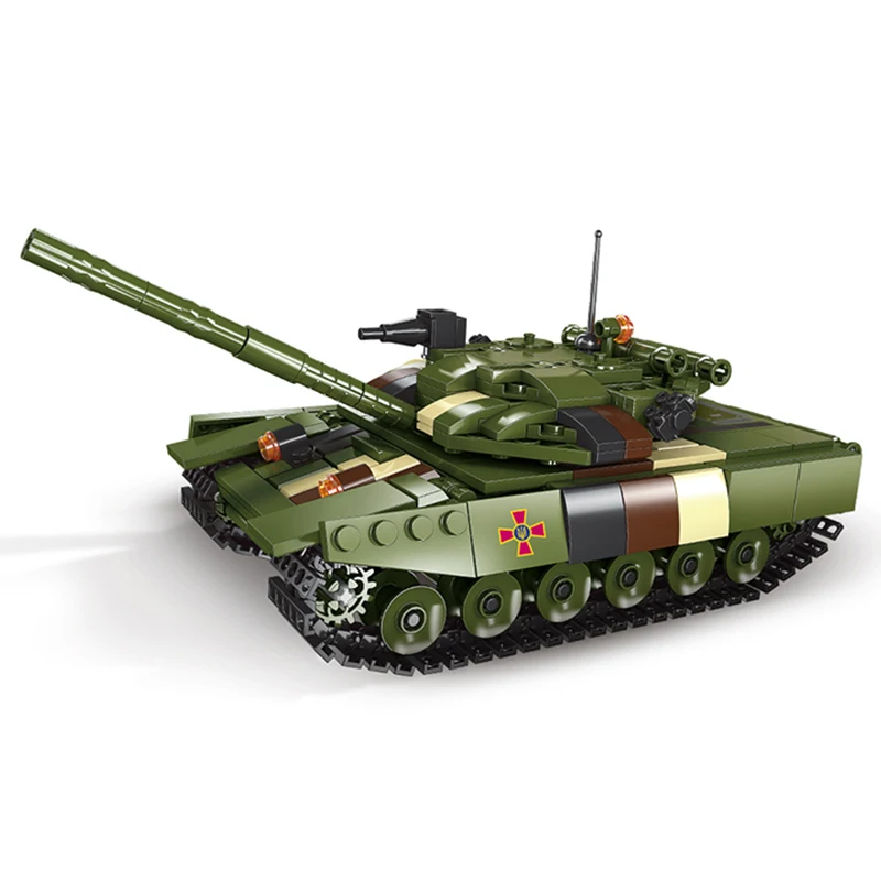 New Xingbao 06805 Russian Military Weapon Series 502pcs T64 Main Battle Tank Building Blocks Tank Model Kits Christmas Gifts
New Xingbao 06805 Russian Military Weapon Series 502pcs T64 Main Battle Tank Building Blocks Tank Model Kits Christmas Gifts