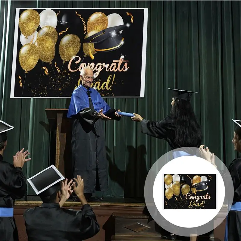 1pc Decorative Novel Chic Attractive Graduation Party Backdrop for Wall Graduation
1pc Decorative Novel Chic Attractive Graduation Party Backdrop for Wall Graduation