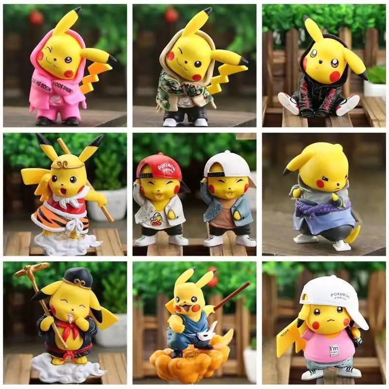 10cm Kawaii Pikachu PVC Action Figure Anime Cartoon Pokemon Figurine Collection Model Kids Toys Christmas Birthday Gift for kids
10cm Kawaii Pikachu PVC Action Figure Anime Cartoon Pokemon Figurine Collection Model Kids Toys Christmas Birthday Gift for kids