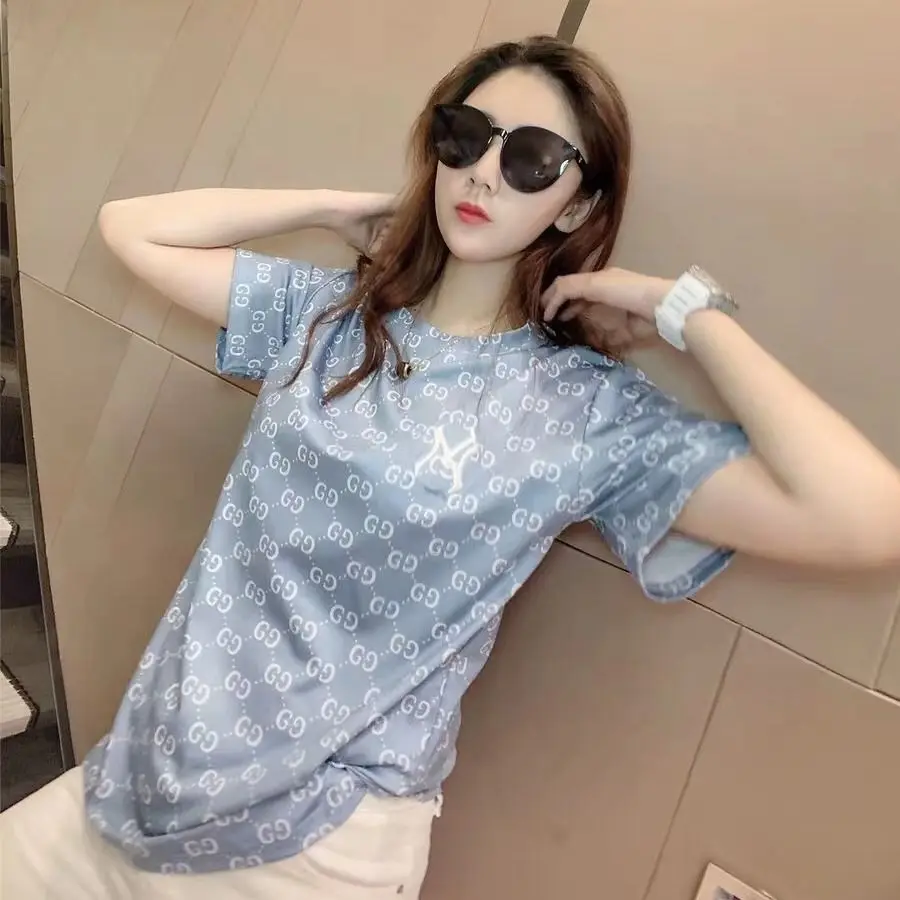 Net Red T-shirt Female Embroidered Letter Cotton T-shirt Retro Manyin Trend T-shirt Short Sleeve Top Female
Net Red T-shirt Female Embroidered Letter Cotton T-shirt Retro Manyin Trend T-shirt Short Sleeve Top Female