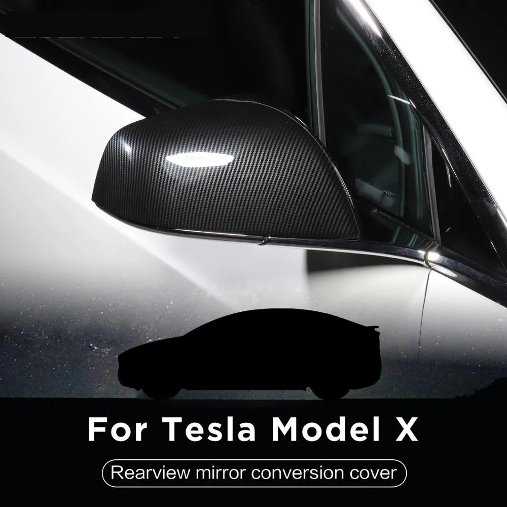 2pcs Rearview Mirror Cover Cap Carbon Black Car Accessories For Tesla Model X 75D 90D Case Trim Rearview Mirror Protector
2pcs Rearview Mirror Cover Cap Carbon Black Car Accessories For Tesla Model X 75D 90D Case Trim Rearview Mirror Protector