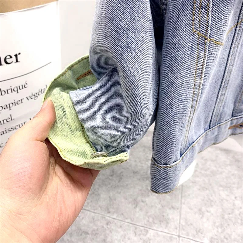 3PCS WLG Boys Outfits Kids Clothes Spring Fall Denim Blue Patchwork Jacket White Hoodie and Jean Set Baby Fashion Clothing Set
3PCS WLG Boys Outfits Kids Clothes Spring Fall Denim Blue Patchwork Jacket White Hoodie and Jean Set Baby Fashion Clothing Set