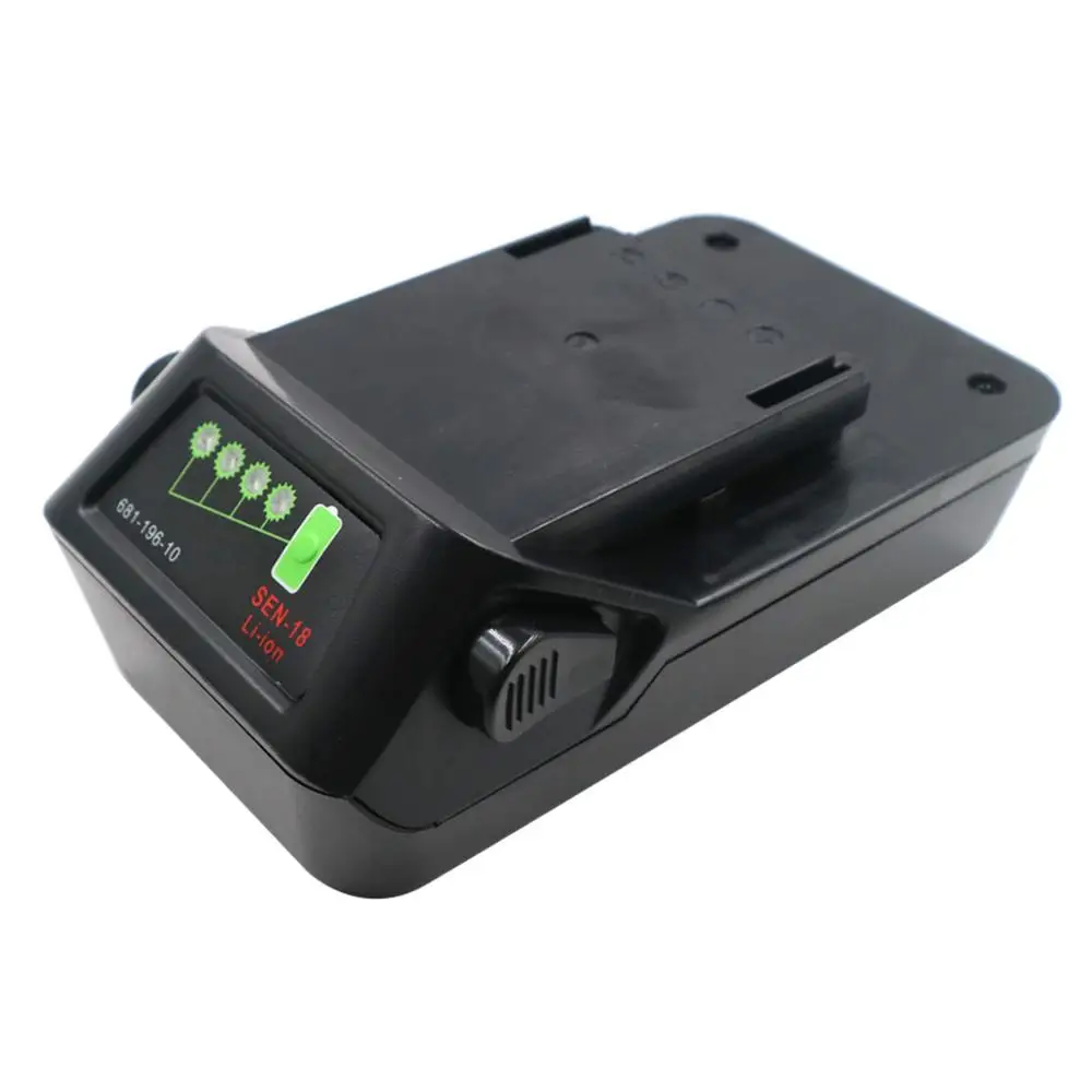 1500mAh 18650 battery SEN18A Li-ion Battery 18V Replacement for SENCO 18v Battery VB0118
1500mAh 18650 battery SEN18A Li-ion Battery 18V Replacement for SENCO 18v Battery VB0118