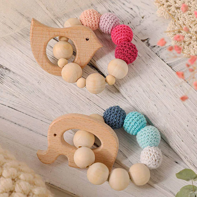 Natural Wood Animal Shape Teething Toys DIY Baby Teether Play Accessories Baby Rattle Shower Gifts
Natural Wood Animal Shape Teething Toys DIY Baby Teether Play Accessories Baby Rattle Shower Gifts