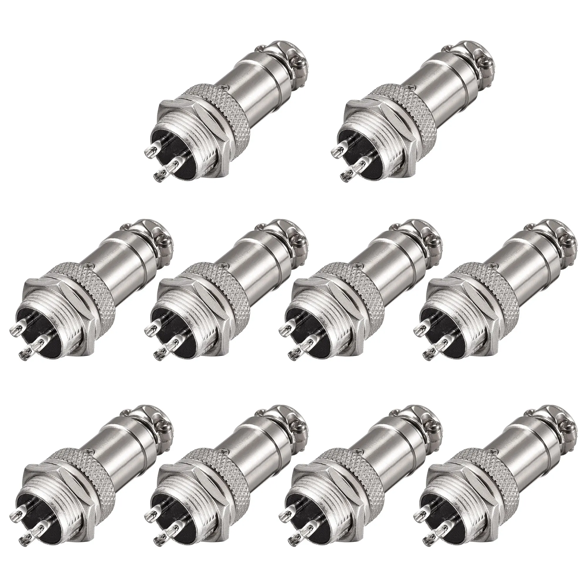 

Uxcell Aviation Connector 16mm 3 Terminals 7A 400V GX16 Waterproof Male Female 10 Pairs