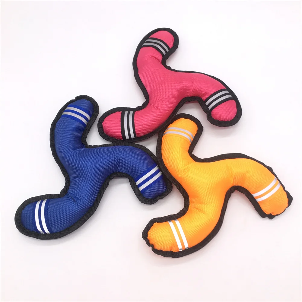 Dog Toy Pet Dog Dart Oxford Cloth Shatter Resistant Training Toy Reflective Triangle Boomerang Cleaning Teeth Chewing Toy
Dog Toy Pet Dog Dart Oxford Cloth Shatter Resistant Training Toy Reflective Triangle Boomerang Cleaning Teeth Chewing Toy