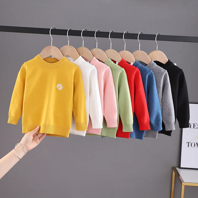 Children's Clothing Autumn and Winter New 2020 Korean Baby Sweater Solid O-neck Pullover Sweater for Girls and Boys Knitted Coat
Children's Clothing Autumn and Winter New 2020 Korean Baby Sweater Solid O-neck Pullover Sweater for Girls and Boys Knitted Coat