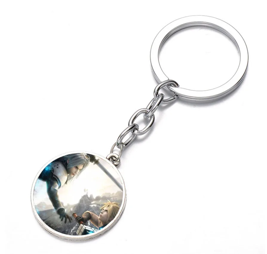 Япония Аниме Последняя Фантазия брелок стеклянный купол для ключа цепь сумка Шарм ожерелье держатель Детский мальчик девочка брелок подарок
Япония Аниме Последняя Фантазия брелок стеклянный купол для ключа цепь сумка Шарм ожерелье держатель Детский мальчик девочка брелок подарок