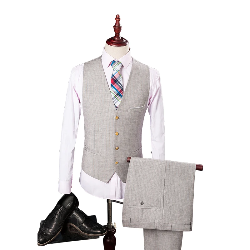 Light Grey 2019 Herringbone Tweed British Style Custom Made Mens Suit Tailor Notch Lapel Blazer Wedding Suits For Men 3Piece 973
Light Grey 2019 Herringbone Tweed British Style Custom Made Mens Suit Tailor Notch Lapel Blazer Wedding Suits For Men 3Piece 973