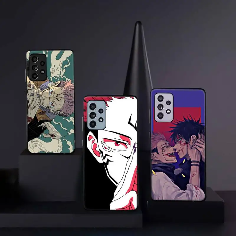 Cool Japan Anime Jujutsu Kaisen Phone Case For Samsung A22 A41 A42 A51 A52 A71 A50 A21S S10 S20 S21 Plus Fe Ultra
Cool Japan Anime Jujutsu Kaisen Phone Case For Samsung A22 A41 A42 A51 A52 A71 A50 A21S S10 S20 S21 Plus Fe Ultra