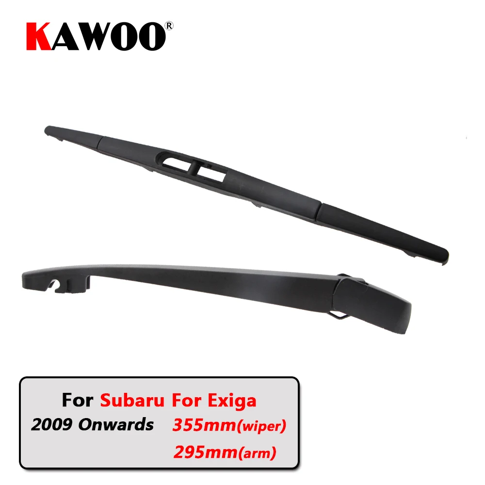 

KAWOO Car Rear Wiper Blades Back Window Wipers Arm For Subaru For Exiga Hatchback (2009 Onwards) 355mm Auto Windscreen Blade