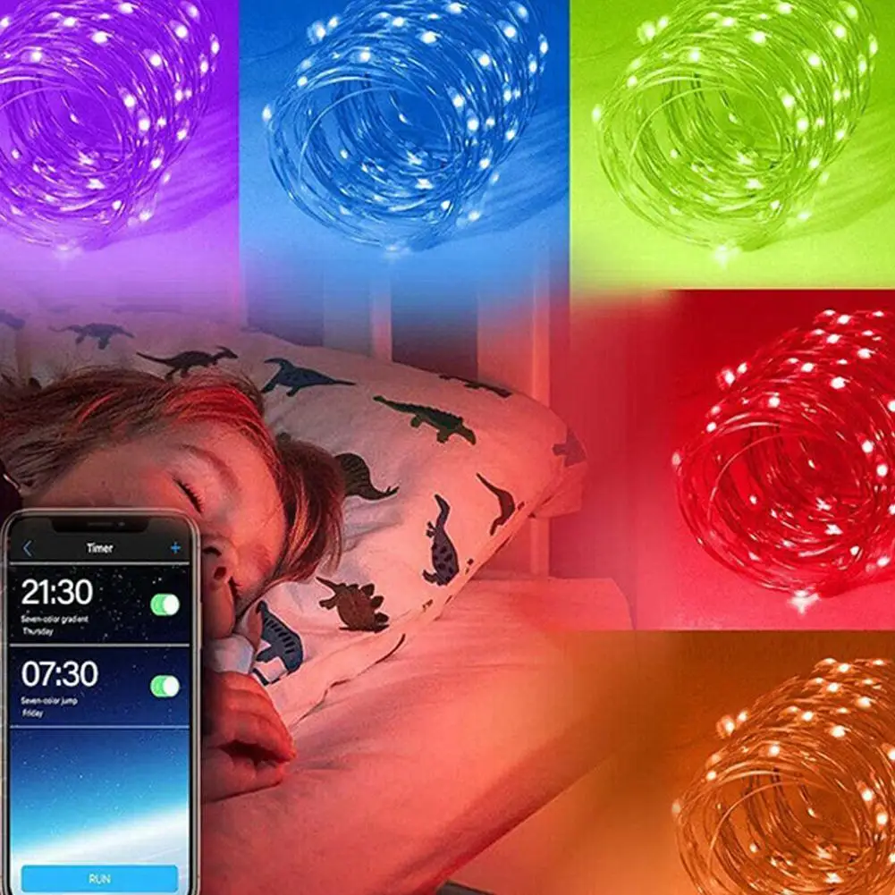 USB LED String Light Bluetooth APP Control String Lights Outdoor For Christmas Waterproof 2022 Lights Decoration Tree Lamp P0D0
USB LED String Light Bluetooth APP Control String Lights Outdoor For Christmas Waterproof 2022 Lights Decoration Tree Lamp P0D0