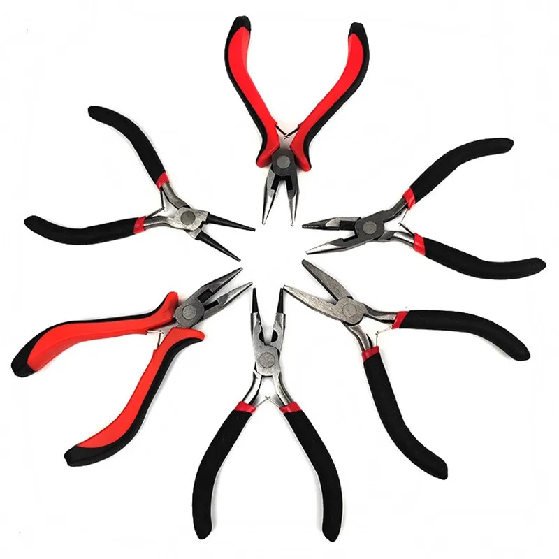 Multi-type black handle anti-slip splicing and fixing Jewelry Pliers Tools & Equipment Kit for DIY Jewellery Accessory Design
Multi-type black handle anti-slip splicing and fixing Jewelry Pliers Tools & Equipment Kit for DIY Jewellery Accessory Design