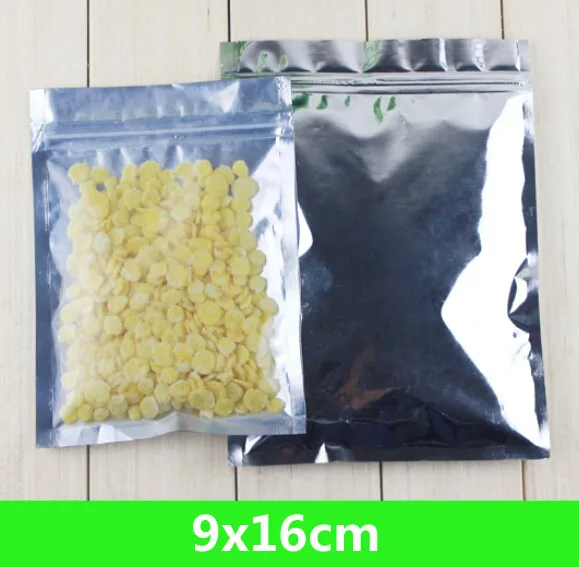 New 9*16cm Aluminum Foil / Clear Resealable Valve Zipper Plastic Retail Packaging Packing Bag zipperLock Bag Pouches Polybag
New 9*16cm Aluminum Foil / Clear Resealable Valve Zipper Plastic Retail Packaging Packing Bag zipperLock Bag Pouches Polybag