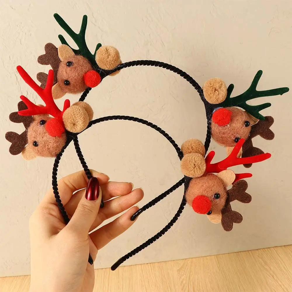 New Christmas Cute Elk Headband Cute Elf Ears Pine Cone Jingle Bells Hair Hoop Super Fairy Girl Holiday Party Hair Accessories
New Christmas Cute Elk Headband Cute Elf Ears Pine Cone Jingle Bells Hair Hoop Super Fairy Girl Holiday Party Hair Accessories