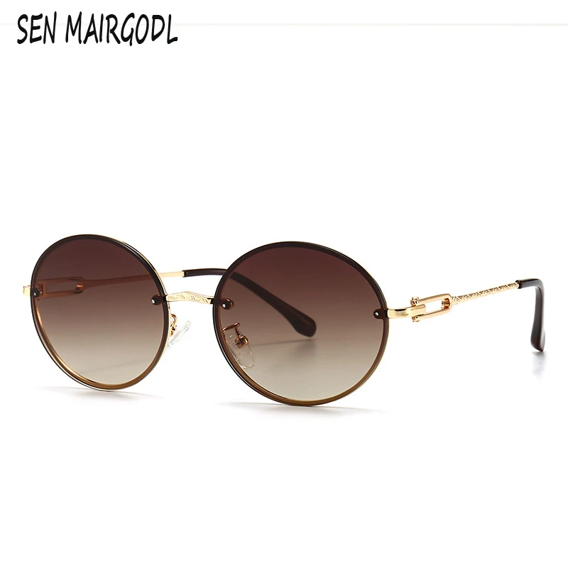 New Brand Designer round sunglasses women men 2020 Retro Sun Glasses Male Female Metal Frame Eyewear Luxury vintage oculos UV400 
New Brand Designer round sunglasses women men 2020 Retro Sun Glasses Male Female Metal Frame Eyewear Luxury vintage oculos UV400
