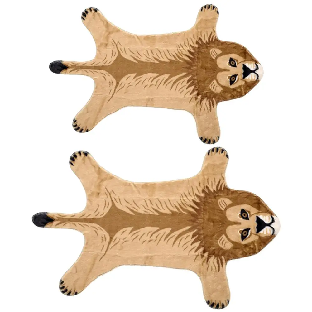 Imitation Tiger Simulation Lion Carpet Non-slip Suede Animal Printing Mats Children's Room Home Decoration Pet Mat 
Imitation Tiger Simulation Lion Carpet Non-slip Suede Animal Printing Mats Children's Room Home Decoration Pet Mat