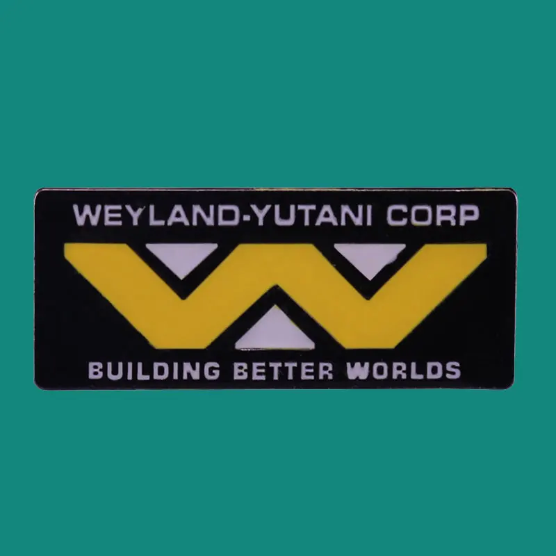 Брошь Weyland-Yutani Corp Building Better World, эмалированная брошь, нагрудные значки для мужчин и женщин, модные украшения, подарки, украшения для шляпы
Брошь Weyland-Yutani Corp Building Better World, эмалированная брошь, нагрудные значки для мужчин и женщин, модные украшения, подарки, украшения для шляпы