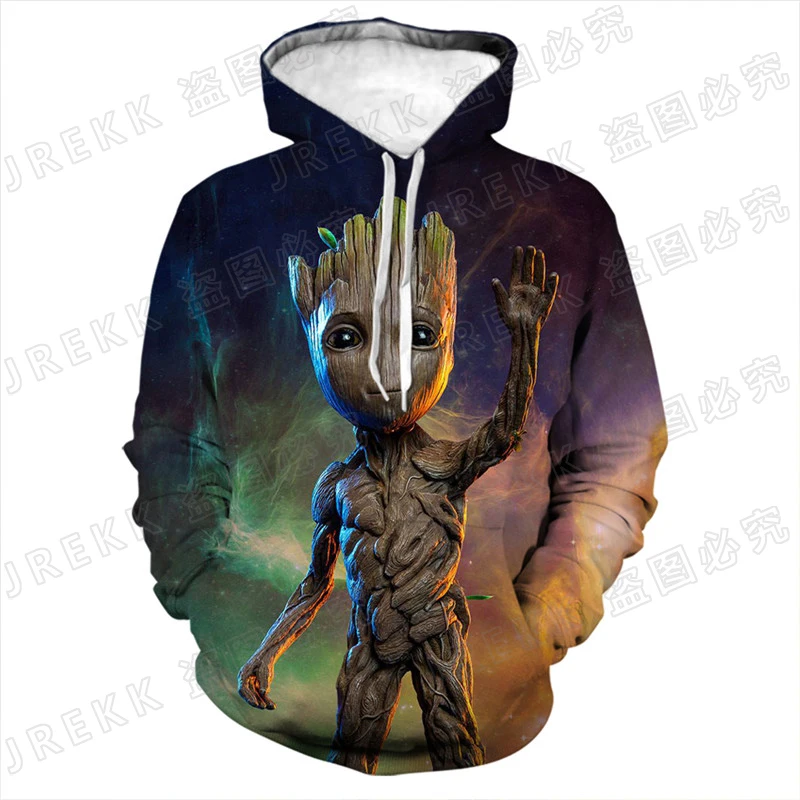 Cool Super Hero Groot Hoodies Men Women Children 3D Print Fashion Sweatshirt Pullover Boy Girl Kids Casual Streetwear Coat
Cool Super Hero Groot Hoodies Men Women Children 3D Print Fashion Sweatshirt Pullover Boy Girl Kids Casual Streetwear Coat