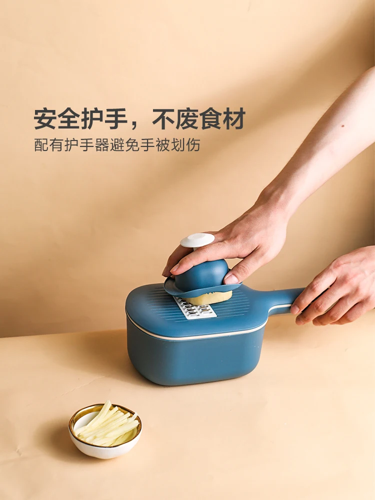 

Kitchen potato shreds shredded slicer grater radish shredder household multi-function vegetable cutting artifact