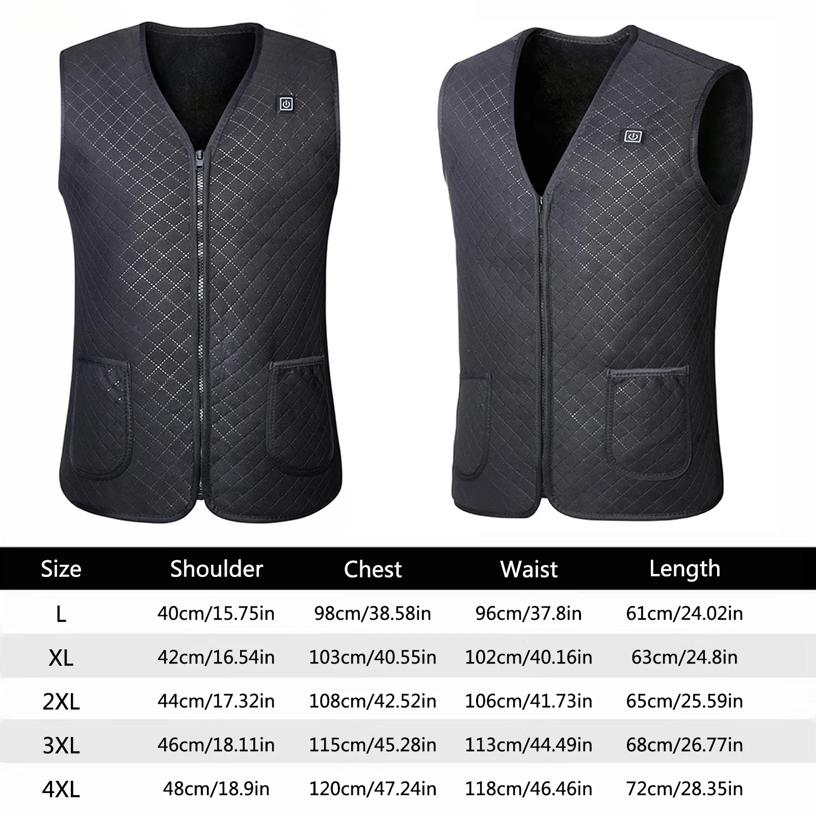 Men Winter Heating Vest Electric Heated Tank USB Charge Heated Coat Electric Heating Clothes Warm Crop Tops
Men Winter Heating Vest Electric Heated Tank USB Charge Heated Coat Electric Heating Clothes Warm Crop Tops