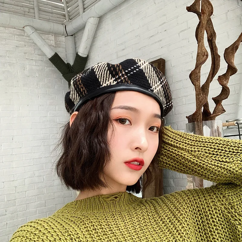 wool Women Beret Autumn spring Octagonal Cap Hats Stylish Artist Newsboy Caps Boina para mujer sombreros Beret pour femme Bonnet 
wool Women Beret Autumn spring Octagonal Cap Hats Stylish Artist Newsboy Caps Boina para mujer sombreros Beret pour femme Bonnet