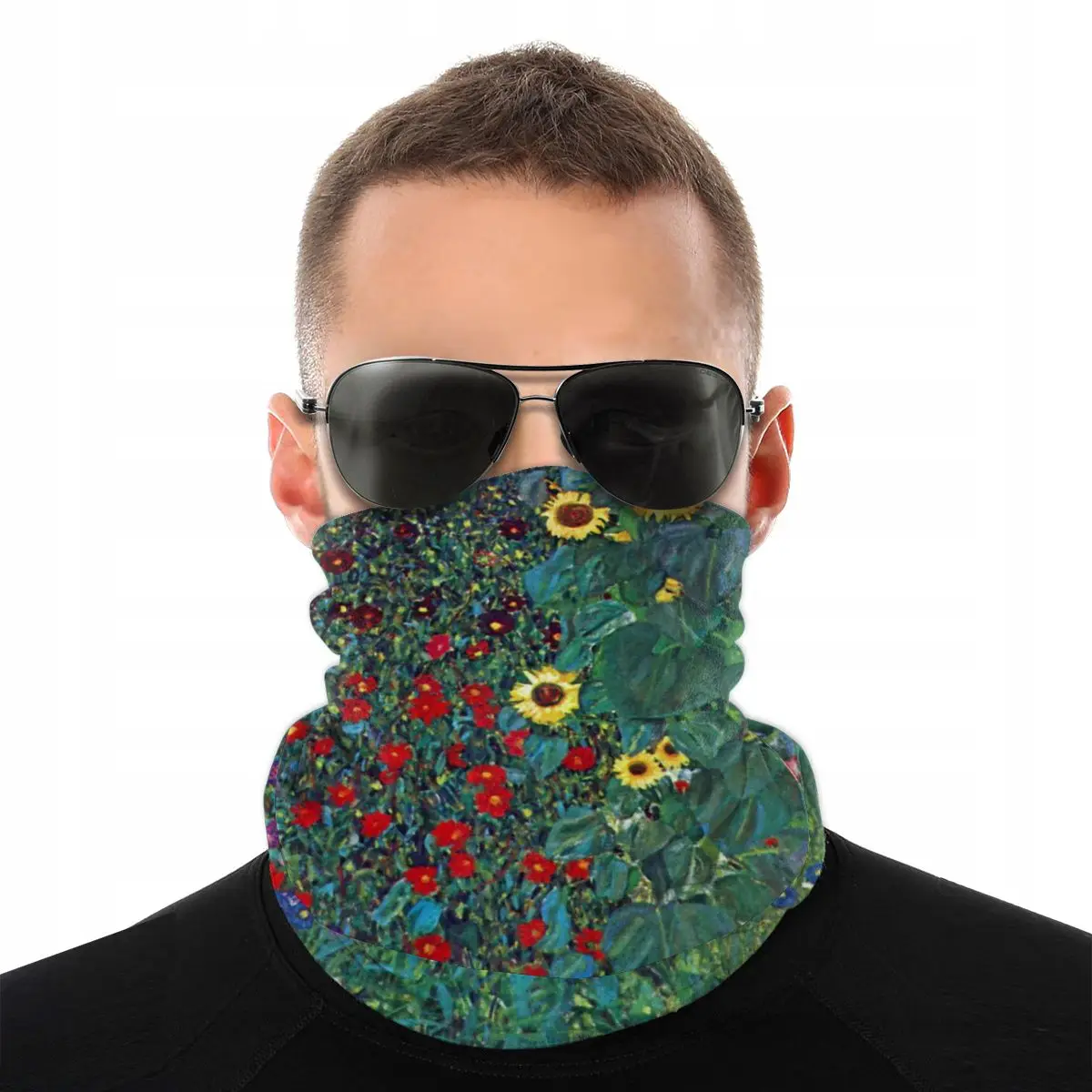 Sunflower Vintage Scarf Half Face Mask Unisex Fashion Tube Mask gustav klimt Tubular Bandanas Windproof Headwear Cycling Hiking
Sunflower Vintage Scarf Half Face Mask Unisex Fashion Tube Mask gustav klimt Tubular Bandanas Windproof Headwear Cycling Hiking