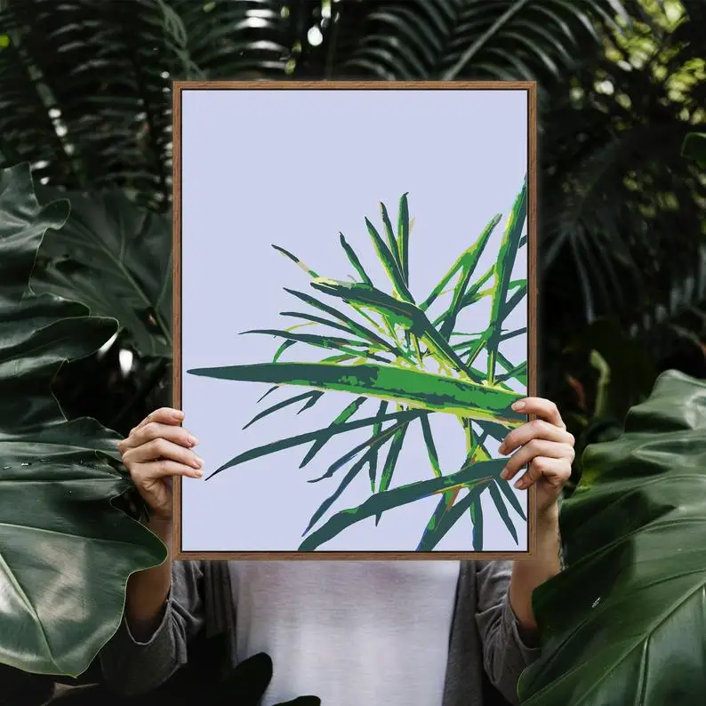 Asparagaceae Leaves Paint by Numbers Kit for Adults Beginners, Acrylic Painting Oil Paint on Floater Framed Canvas, DIY Paint by
Asparagaceae Leaves Paint by Numbers Kit for Adults Beginners, Acrylic Painting Oil Paint on Floater Framed Canvas, DIY Paint by