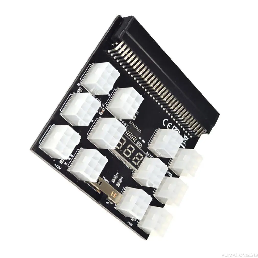 12V power supply server conversion board 12 6pin adapter cards Fully compatible server adapter board for mining Bitcoin
12V power supply server conversion board 12 6pin adapter cards Fully compatible server adapter board for mining Bitcoin